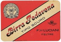 69) 1935 - L’etichetta ha uno stile grafico più essenziale rispetto alle precedenti. Si tratta della prima storica etichetta in carta per Birra Pedavena con lo stemma del comune di Feltre..jpg