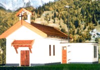 2) modellino meccanizzato dell’ex chiesa di California nella parrocchiale di Gosaldo;.jpg