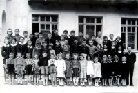 24-Alunni della scuola di California col maestro SCHENA, anno 1958..jpg