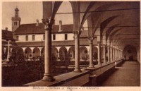 3) CERTOSA DI VEDANA - IL CHIOSTRO - Anno 1913.jpg