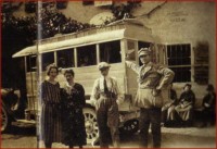 47a) Anni '20. Autocorriera Fiat 18 BL della ditta Doglioni-Martini in servizio sulla linea Santa Giustina - Sospirolo - California - Gosaldo..jpg