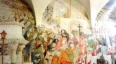 22) Calabrò quarant'anni fa ebbe l'incarico da don Giulio Gaio di dipingere la processione dei 20 mila feltrini che nel 1943 invocarono la fine della guerra..jpg