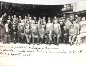 29) Deportati politici di Feltre e Belluno - Rastrellamento della polizia germanica 13-VI-1944 Feltre agosto 1945 - Fra questi Don Giulio Gaio, Riccardo Bosco, Giovanni Possiedi ....jpg