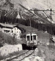 3g) Cortina - Una inedita foto del trenino delle Dolomiti..jpg