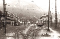 46) al km 35+576, la Stazione di Cortina ai tempi del trenino.jpg