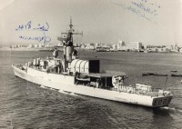 74) Nave Bergamini in rada nel 1972 Il comandante si chiamava Luciano Monego, il secondo Giovanni Carta..jpg