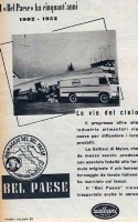 18..Il bel paese ha cinquant'anni... pubblicità con aereo e camion anno 1952.jpg