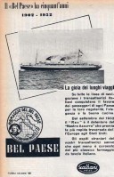 19a..Il bel paese ha cinquant'anni...  pubblicità con transatlantico REX anno 1952.jpg