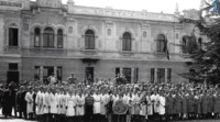 22) Anni '50 S.A. Egidio Galbani MELZO Milano, foto di gruppo dei dipendenti.jpg