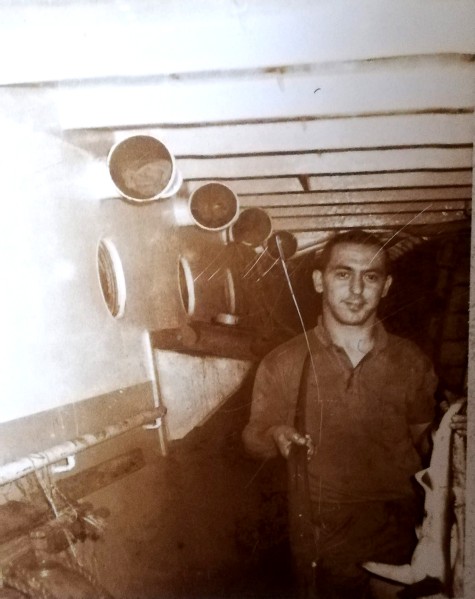 220) Carmine Quero - OCEANO ATLANTICO 1963, pesca del merluzzo nel Sud Africa..jpg