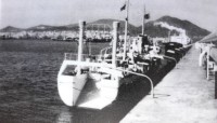 32) Genepesca X in porto a Las Palmas durante un rifornimento. Anno 1965..jpg