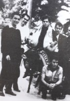 157) Franchigia a Las Palmas , Genepesca I 1964. Si riconoscono Carmine Quero, Roberto Cichella, Antonio Scordella ed inginocchiato Giovanni Gentile..jpg