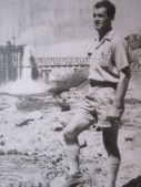 57-Egidio Marchioro dell'albergo M. Pizzocco, classe 1924,assistente meccanico durante i lavori di costruzione della diga di Kariba(Rhodesia). 1956.jpg