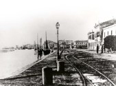 25a-Porto Garibaldi-quando a Magnavacca arrivava il treno (1911-1931).jpg