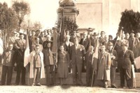 18a-Anno 1923, inaugurazione del monumento ai caduti in piazza a San Gregorio.jpg