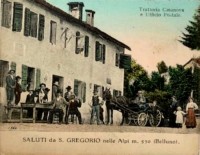 38b-San Gregorio nelle Alpi Trattoria Casanova Ufficio Postale Editore Luigi Mantelli..jpg