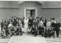 03-Matrimonio Liliana Cassol e Ferrari Renato-chiesa di San Gregorio nelle Alpi, anno 1964.jpg