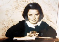 24-Scuole elementari di SAN GREGORIO nelle Alpi, anno 1961, l'alunna Norma Roni..JPG