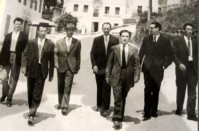 11-Cantoria di San Gregorio degli anni '60, Onore Gris, Ugo Perenzin, Orfeo Lallo, Vittorio De Gol, Vittorio Fontanive, De Paoli e Piero Bellus.JPG