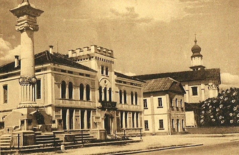 38-Santa Giustina Bellunese(Belluno)-Palazzo Municipale-1948.jpg
