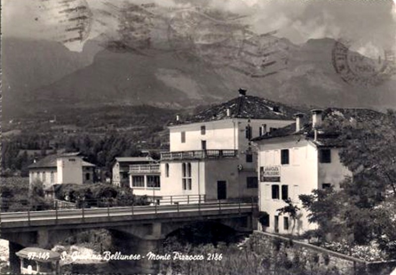 57-Santa Giustina bellunese monte PIzzocco anno 1961.JPG