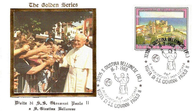 84-VISITA DEL PAPA GIOVANNI PAOLO II VISITA A SANTA GIUSTINA BELLUNESE  16 Luglio 1988.jpg