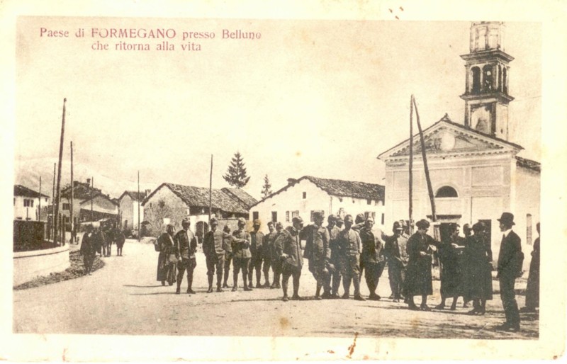 90) Paese di Formegan - In occasione del centenario della grande Guerra..jpg