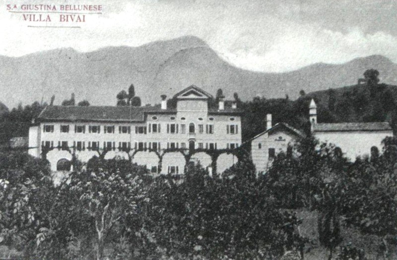 158) SANTA GIUSTINA BELLUNESE - VILLA BIVAI -1928.jpg