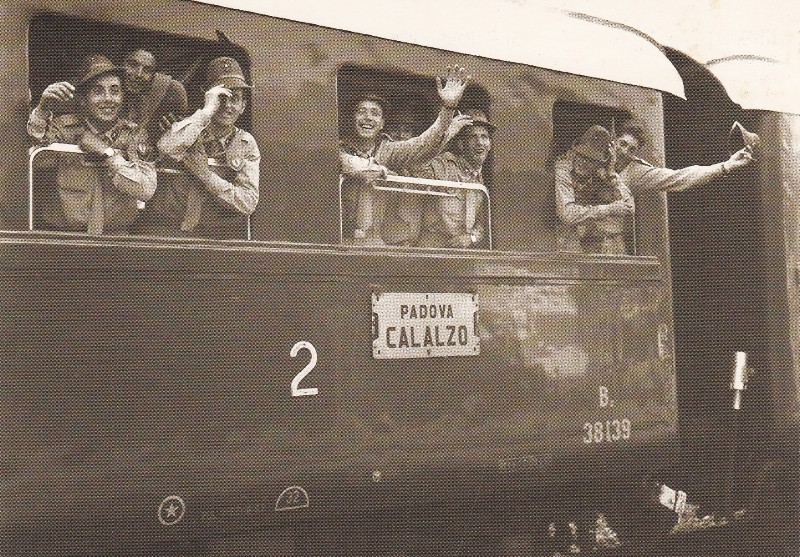 123) son i mie Brigata Cadore lori in dea in su e mi andè in dò 6 Art montagna gruppo Agordo 1976..jpg