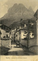 5) Agordo - Contrada Roa col Monte Framont - anno 1916.jpg
