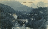 9) Agordo - I due Ponti - anno 1900.jpg
