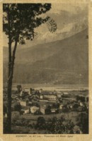 15) Agordo - m. 611 s. m. - Panorma col Monte Agner - anno 1934.jpg