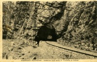 42) FERROVIA AGORDINA - Imbocco sud della 2a Galleria ai Castèi.jpg