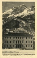 47) Ferrovia Bribao-Agordo - Municipio e Scuola Mineraria (Cime del m. Agner m. 2872)..jpg