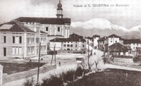03) Veduta di S. Giustina bellunese col Municipio..jpg