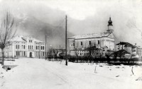 09-Santa Giustina anno 1913, manca il monumento ai caduti, il cinema, la banca, le case Lorenzi e De Bastiani...se fa prima a dir quel che ghe n' é...!!!.jpg