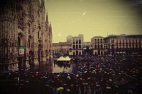 102) Lacrime dal cielo, 15 ottobre 2016 Milano da il suo ultimo saluto a Dario Fò..jpg