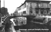 121) Martesana - Crescenzago - ponte sul Naviglio Martesana - al villures ne mor vun al mes alla martesana ne mor vun alla settimana quando si poteva fare il bagno e c'erano acque pulite..jpg