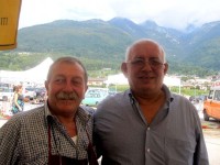 56) Cesiomaggiore 2015-festa della patata- Canal Walter e Zanella Walter  a Vellai negli anni '60-'63..JPG