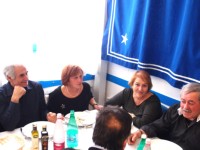 Porto garibaldi (51) - Palmiro Forini con moglie Bianca - sorella Bianca e marito.jpg