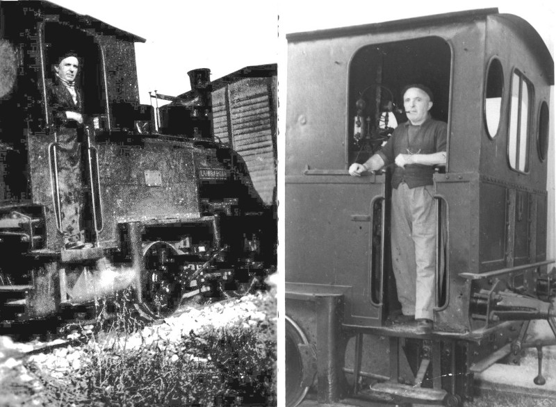 05d-Storia di Codigoro - E' Luigi MANGOLINI che negli anni 1930-40 conduceva il trenino che portava le bietole allo Zuccherificio Eridania.jpg